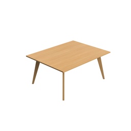 [LUXMT18/14UN] Lux Rectangular 180 X 140 MFC Meeting Table - Unlimited