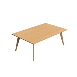 [LUXMT22/14UN] Lux Rectangular 220 X 140 MFC Meeting Table - Unlimited