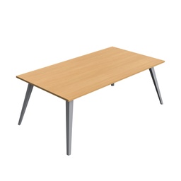 [RMT22/12UN] Reflex Rectangular 220 MFC Conference Table - Unlimited