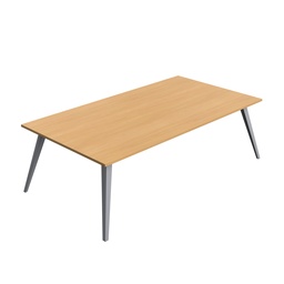 [RMT26/14UN] Reflex Rectangular 260 MFC Conference Table - Unlimited