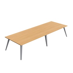 [RMT40/14UN] Reflex Rectangular 400 MFC Conference Table - Unlimited