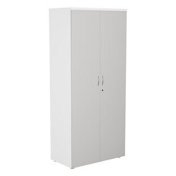 [WDS1845CDWH] Wooden Storage Cupboard Doors (FSC) | 1800mm | White | 