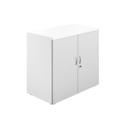 [WDS745CDWH] Wooden Storage Cupboard Doors (FSC) | 700mm | White | 