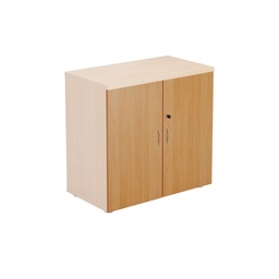 [WDS845CDBE] Wooden Storage Cupboard Doors (FSC) | 800mm | Beech | 