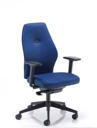 [CH2001BL] Deluxe Ergonomic Posture Chair Height and Depth Adjustable Arms Blue YP005 Pheonix Curacao