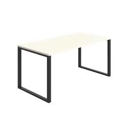 [PCTH1680BWH] Picnic High Table (FSC) | 1600X800 | White/Black