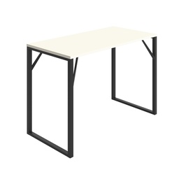 [PCTL1680BWH] Picnic Low Table (FSC) | 1600X800 | White/Black