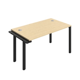 [CB1480CPMABK/1PX] CB Bench Extension with Cable Ports: 1 Person (FSC) | 1400 x 800 | Maple/Black | 