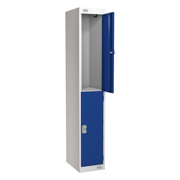 [TC2DRLK30BL] 2 Door Locker 300X300X1800 Blue Door