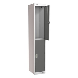 [TC2DRLK30DG] 2 Door Locker 300X300X1800 Dark Grey Door