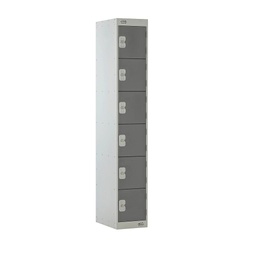 [TC6DRLK45DG] 6 Door Locker 300X450X1800 Dark Grey Door