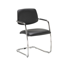 [CH0258BK] Magix Mb Cantilever Chair - Black