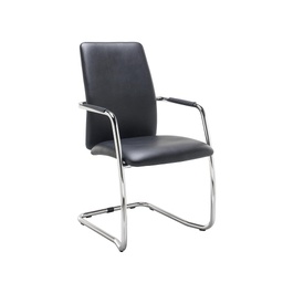 [CH0259BK] Magix Hb Cantilever Chair - Black