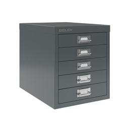 [H125NL-AA3] 5 Drawer Multidrawer | 279X380X325 | Anthracitegrey