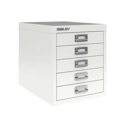 [H125NL-BA5] 5 Drawer Multidrawer | 279X380X325 | Trafficwhite