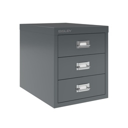 [H123NL-AA3] 3 Drawer Multidrawer | 279X380X325 | Anthracitegrey