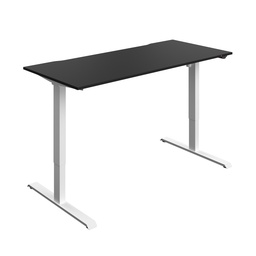 [OKOPRO1880BKWH] Okoform Heated Dual Motor Height Adjustable Desk (FSC) | 1800X800 | Black/White | 