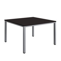 [ZFIMT1212ANTSV] Fraction Infinity Square Meeting Table (FSC) | 1200 X 1200 | Anthracite/Silver