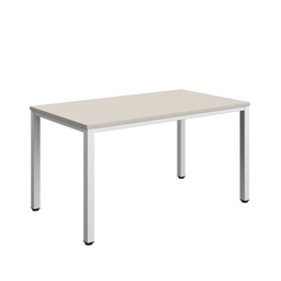 [ZFIMT1480GRYWH] Fraction Infinity Rectangular Meeting Table (FSC) | 1400 X 800 | Grey/White