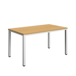 [ZFIMT1480SOWH] Fraction Infinity Rectangular Meeting Table (FSC) | 1400 X 800 | Sorano Oak/White