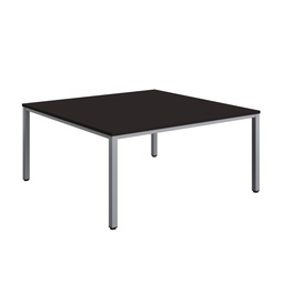 [ZFIMT1616ANTSV] Fraction Infinity Square Meeting Table (FSC) | 1600 X 1600 | Anthracite/Silver