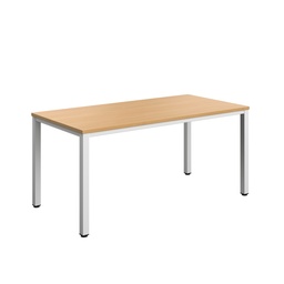 [ZFIMT1680BWH] Fraction Infinity Rectangular Meeting Table (FSC) | 1600 X 800 | Ellmau Beech/White