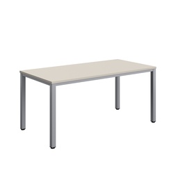 [ZFIMT1680GRYSV] Fraction Infinity Rectangular Meeting Table (FSC) | 1600 X 800 | Grey/Silver