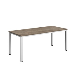 [ZFIMT1880GNOWH] Fraction Infinity Rectangular Meeting Table (FSC) | 1800 X 800 | Grey Nebraska Oak/White