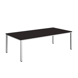 [ZFIMT2412ANTWH] Fraction Infinity Rectangular Meeting Table (FSC) | 2400 X 1200 | Anthracite/White