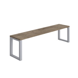 [PCB1635SGNO] Picnic Bench (FSC) | 1600 | Grey Nebraska Oak/Silver