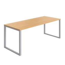 [PCTH2000SB] Picnic High Table (FSC) | 2000X800 | Ellmau Beech/Silver