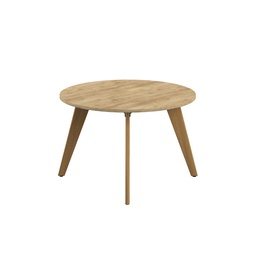 [ZPLA1200DNNO] Plateau Round Table (FSC) | 1200mm | Natural Nebraska Oak