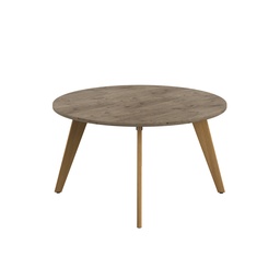 [ZPLA1400DGNO] Plateau Round Table (FSC) | 1400mm | Grey Nebraska Oak