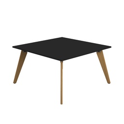 [ZPLA1414SBK] Plateau Square Table (FSC) | 1400mm | Black