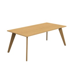 [ZPLA2010RSO] Plateau Rectangular Table (FSC) | 2000 X 1000 | Sorano Oak