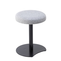 [CH2686BKPUNB1] Contract Low Black Frame, Plain Top Stool Unlimited Band 1