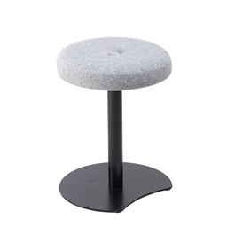 [CH2686BKBTNUNB2] Contract Low Black Frame, Button Top Stool Unlimited Band 2