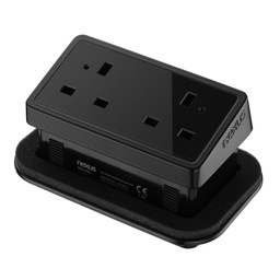 [NEX103B1B-01] In-Desk Power Module 1X 240V Uk
Socket, 30W Usb-C, 27W Usb-A
Black Housing Black Veneer