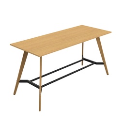 [ZPLAP2410RSO] Plateau Poseur Rectangular Table (FSC) | 2400 X 1000 | Sorano Oak