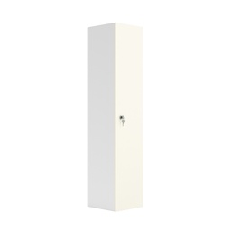 [TCCP1WHT] Wooden Locker (FSC) | 1 Door | White